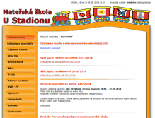 Tablet Screenshot of msustadionu.cz